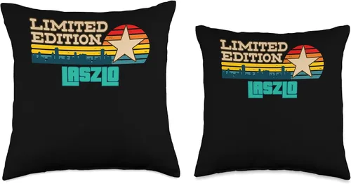 Vista 3 de Limited Edition Neo Retro Radio Cassette Name Throw Pillow