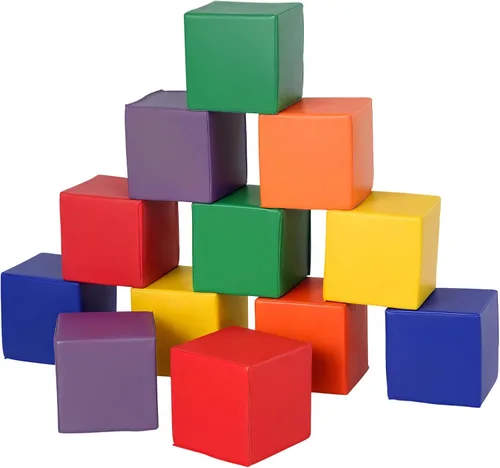 Vista 10 de Bloques de juego suaves Soozier de 12 piezas para niños preescolares contemporáneos