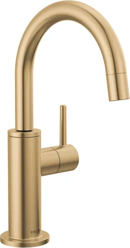 Vista 7 de Delta Grifo dispensador de bebidas contemporáneo, grifo de fregadero de cocina de agua potable de níquel cepillado, acero inoxidable ártico