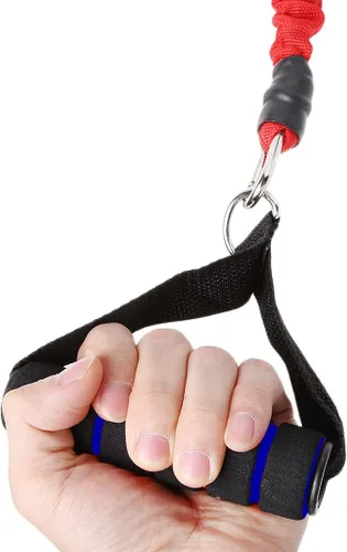 Vista 3 de 1 par de asas de ejercicio resistentes de repuesto para cables, accesorios de máquina, equipo de fitness, decoración de conejo, guirnalda, corona