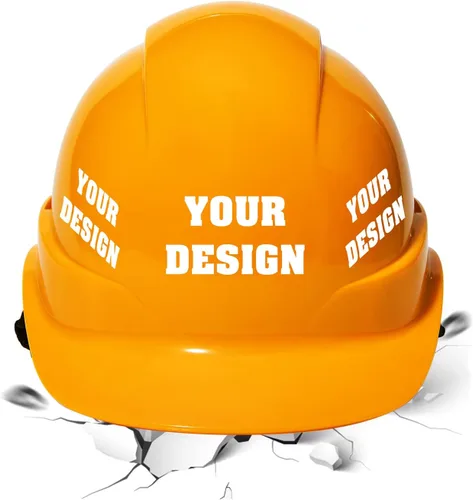 Vista 34 de Casco de seguridad con logotipo personalizable, protector para la cabeza, para trabajo al aire libre (naranja (nuevo estándar))