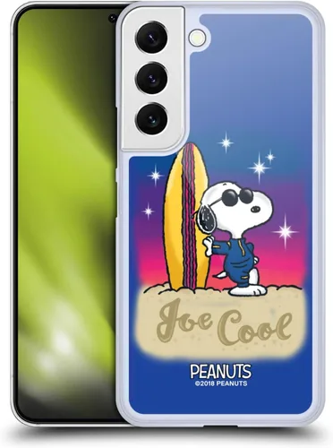 Vista 8 de Head Case Designs Funda rígida con licencia oficial de Peanuts Beach Surf Snoopy Boardwalk Airbrush compatible con Samsung Galaxy S20 FE / 5G Playa