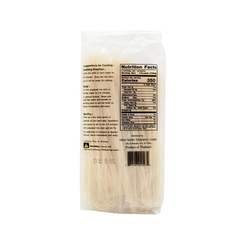 Vista 2 de Three Ladies Brand Rice Stick Fideos - 14 onzas (paquete de 3 bolsas) - Juego de 2