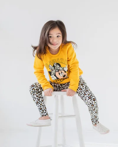 Vista 6 de Disney Pullover Fleece Sweatshirt and Leggings Outfit Set