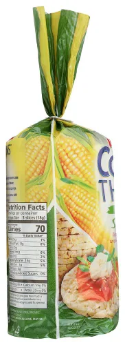 Vista 2 de REAL FOODS ORG DE SESAMO FINO DE MAÍZ, 5.3 OZ (paquete de 6)