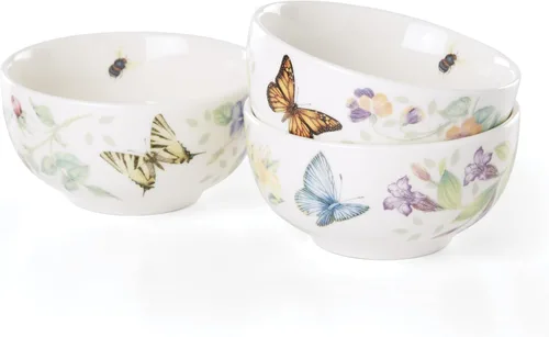 Vista 2 de Lenox 890449 Butterfly Meadow Kitchen - Juego de 3 cuencos pequeños