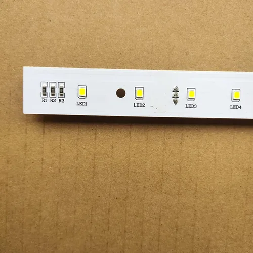 Vista 3 de Tablero de luz de tira de luz LED para refrigerador Midea BCD-536WKM 17431000000072 502410010020 Accesorios de repuesto