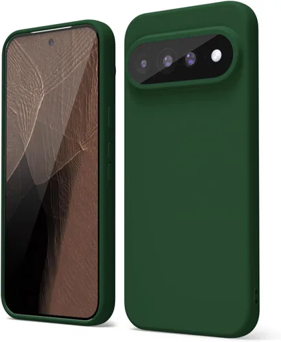 Vista 211 de oakxco para Google Pixel 6A Funda de teléfono de silicona líquida, diseño estético lindo y delgado para mujer y niña, cubierta de gel suave, lisa