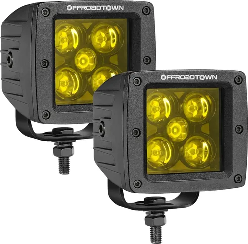 Vista 24 de OFFROADTOWN Arnés de cableado 2 cables para cubos LED Pods LED Negro