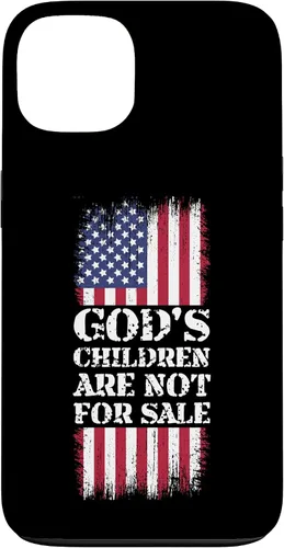 Vista 7 de God's Children are Not for Sale Funny Quote God's Children Case for iPhone 17