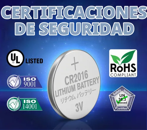 Vista 6 de Powermax ACDelco - 6 pilas CR2016, batería de litio de 3 V con botón para reloj y electrónica pequeña, 5 años de vida útil