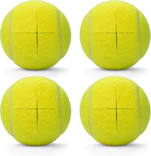Vista 7 de Pelotas de tenis para caminantes ANCKNE Pelotas de tenis precortadas para caminantes 4 piezas, pelotas de deslizamiento universales para caminantes