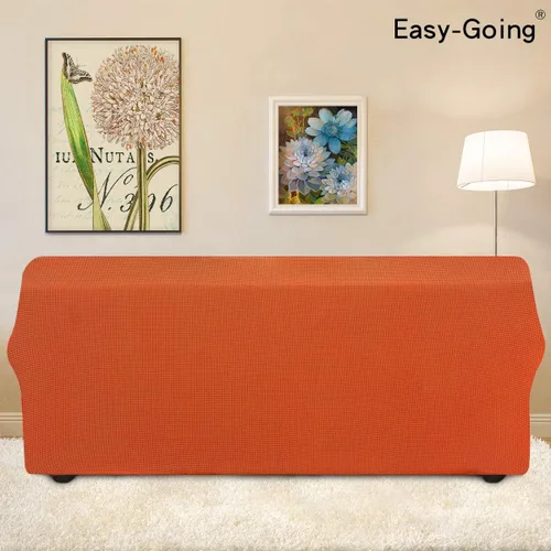 Vista 121 de Easy-Going - Funda elástica sobredimensionada para sofá, 1 pieza, protector muebles, suave, parte inferior elástica, para niños, tela jacquard