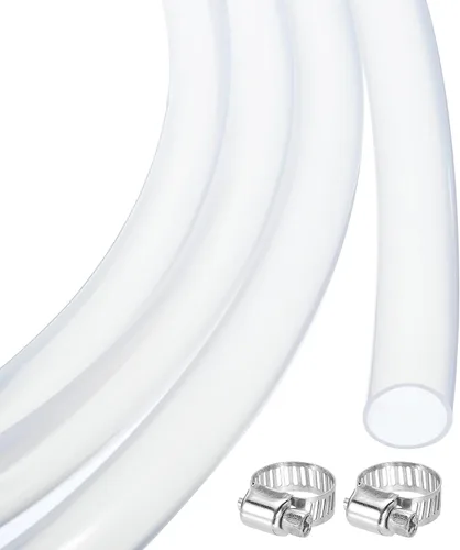 Vista 10 de MECCANIXITY 1m Tubo de Goma de Silicona 25.4mm ID Tubo de Plástico Flexible Manguera de Aire para Elaboración de Cerveza, Fabricación de Vino 25.4mm