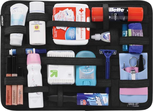 Vista 5 de Cocoon CPG51BK GRID-IT! Organizador de accesorios, accesorio de equipaje grande de 11 x 15 pulgadas (negro)