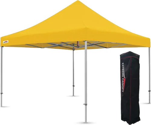 Vista 19 de Extreme Canopy Tienda de campaña desplegable instantánea de aluminio resistente comercial (rojo, 10 pies x 10 pies)