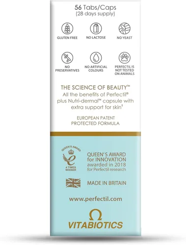 Vista 5 de Perfectil Vitabiotics Plus Dual Pack - 56 Tabletas