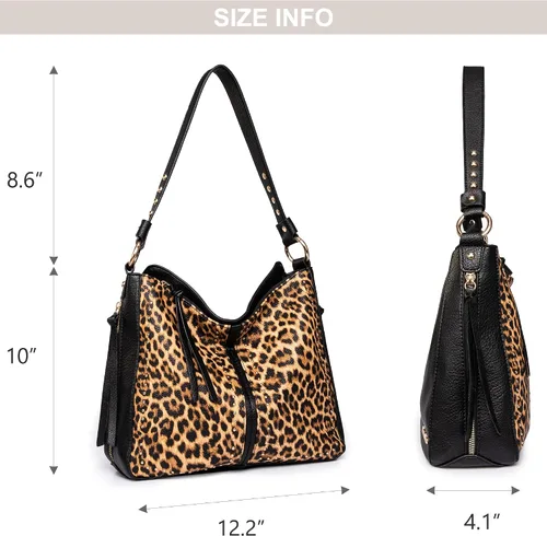 Vista 6 de Montana West Hobo Bag Concealed Carry Purses and Handbags for Women