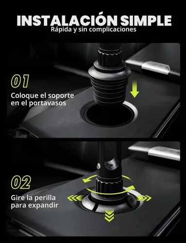 Vista 7 de Bracketron TripGrip - Soporte para teléfono para teléfono, soporte universal para teléfono para automóvil, rotación de 360°, se adapta a