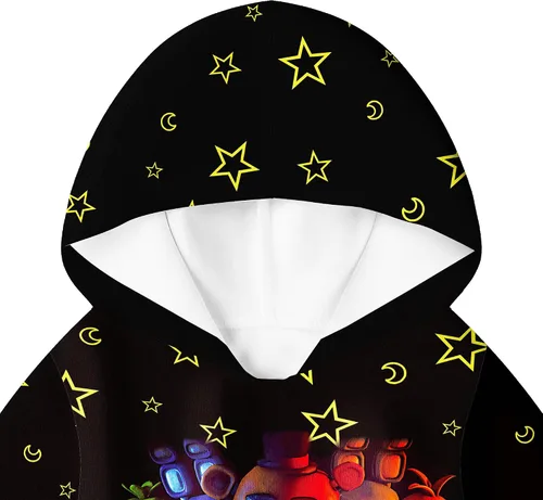 Vista 2 de AMEIME Conjunto de camisa y pantalones para niños, chaqueta, abrigo, ropa de exterior, trajes de película de terror para niños y niñas, regalo