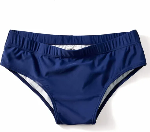Vista 7 de KOTENKO Traje de baño para hombre, traje de baño tipo bóxer (azul, talla M), Azul