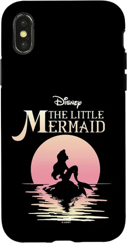 Vista 5 de iPhone 16 Disney La Sirenita Ariel Moon Silhouette Case