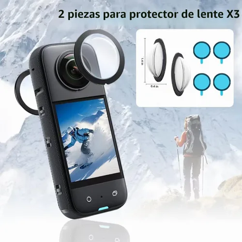 Vista 2 de JasonMighty Kit de accesorios de protección para Insta360 X3