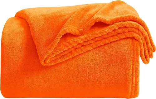 Vista 49 de KMUSET Manta de Tiro Súper Suave Premium de Franela de Forro Polar Sedosa Tamaño de Tiro Beige Microfibra Manta Ligera para Uso en Todas
