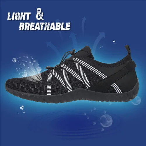 Vista 3 de Spesoul Zapatos deportivos acuáticos para hombre y mujer, secado rápido, para exteriores, para playa, natación, piscina, surf, buceo, yoga