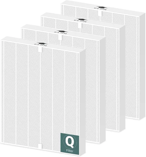 Vista 6 de 1712-0123-00 - Filter Q for Winix 5510 5520 5530 PlasmaWave Air Purifier SmokeGuard High Efficiency and Activated Carbon Filter for Home Bedroom