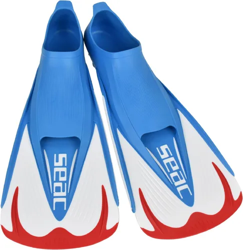 Vista 3 de Equipo SEAC, aletas cortas de entrenamiento para natación y snorkel