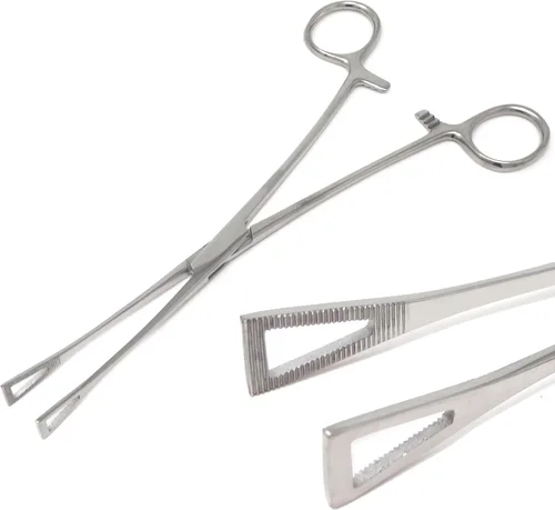 Vista 13 de A2ZScilab - Abrazadera de perforación corporal profesional para oreja, labio, ombligo, nariz, lengua, tabique, esponja, herramienta de perforación