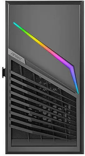 Vista 3 de Antec Dark Phantom Series DP31 Mini-Tower M-ATX - Estuche para juegos, tomas de aire en forma de garra, tira ARGB, panel lateral magnético de vidrio