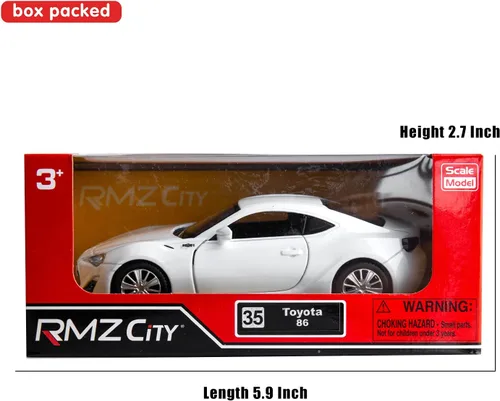 Vista 7 de RMZ City 1:36 Modelo de coche de aleación de fundición a presión Toyota 86 Coche de juguete, vehículos de juguete para niños pequeños, niños, niñas