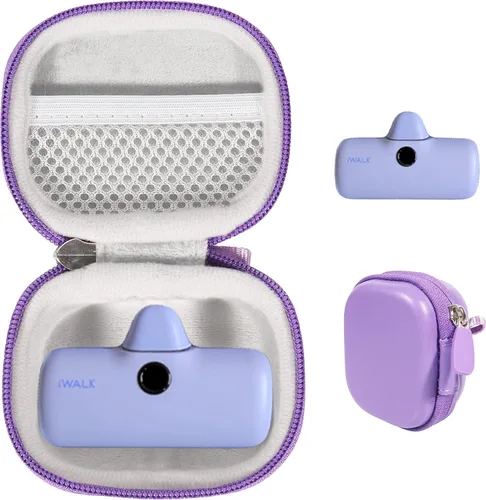 Vista 9 de Funda para cargador portátil pequeño compatible con iWALK pequeño cargador portátil USB-C, Anker Nano, JEJILL, LanLuk, Charmast, LENUTO, Swyop