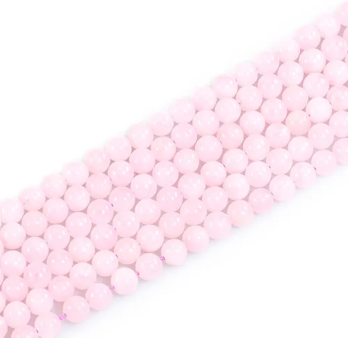 Vista 6 de Cuentas de gemas naturales redondas sueltas para fabricación de joyas DIY, energía de cristal, curación. 1 filamento de 38 cm (Amazonita, 4 mm
