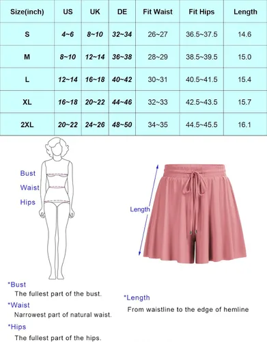 Vista 6 de JACK SMITH Pantalones cortos de correr 2 en 1 para mujer, de secado rápido, pantalones cortos de tenis fluidos para fitness, yoga, entrenamiento