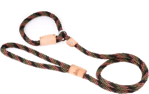 Vista 49 de Alvalley Correas de cuerda para perros con tapón, correas antideslizantes para mascotas para perros, correa suave trenzada sin tirones, ajustable