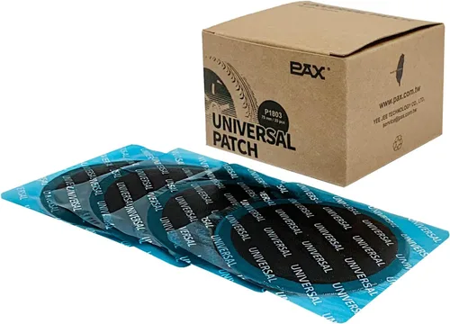 Vista 8 de PAX 50 Piezas 32mm Parches Universales Redondos de Reparación de Tubo y Neumático, para Neumáticos Radiales y de Capas de Polarización, Motocicleta