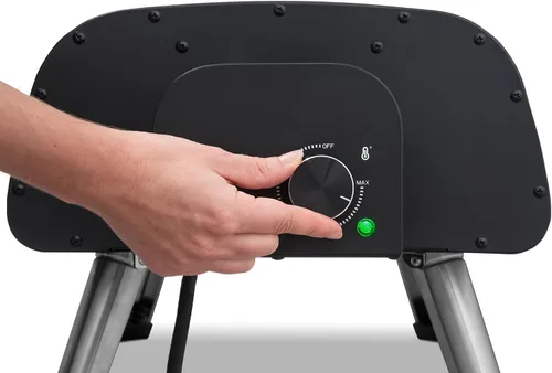 Vista 12 de Newair Horno eléctrico portátil de pizza de 12 pulgadas Máquina de pizza de encimera de 900 °F para uso en interiores y exteriores Elementos