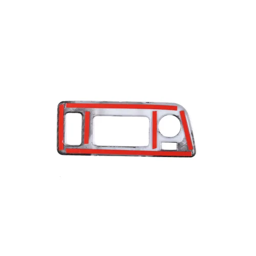 Vista 3 de Sekhyna Cubierta de marco convertible para panel de interruptor de techo, ABS, 1 unidad, compatible con Corvette C7 Stingray 2014-2019 para consola
