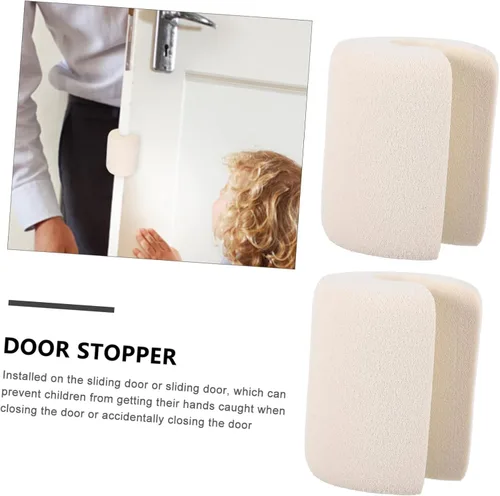 Vista 9 de 3 sets tope de puerta de seguridad titular dedo pellizco guardia accesorio suministros para el hogar 2 unids*3