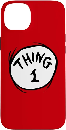 Vista 15 de Dr. Seuss Funda con emblema Thing 1 para iPhone 17