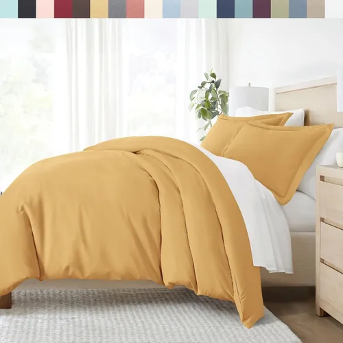 Vista 23 de Linen Market Funda de edredón individual para cama individual – Experimenta una comodidad similar a un hotel con una suavidad inigualable