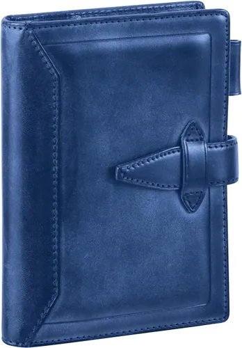 Vista 9 de Raymay Fujii DSA3010A Da Vinci Roloma Classic Personal Organizer, A5, Blue Bule