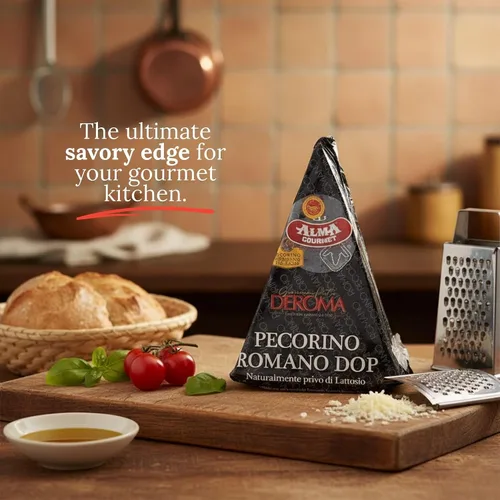 Vista 5 de Queso italiano Pecorino Romano D.O.P. de Alma Gourmet - 4.5 libras a 5 libras aprox.