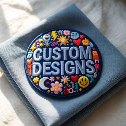 Vista 3 de Parche personalizado, parches bordados con logotipo