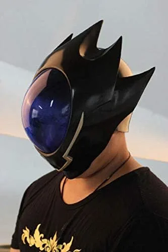 Vista 6 de Evere Code Geass Mask Cosplay Helmet Lelouch Zero Full Scale 11 Replica Halloween Anime Collectibles Props