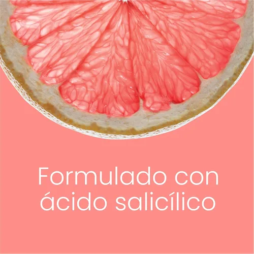Vista 7 de Neutrogena Hidratante para acné sin aceite, tratamiento de acné con ácido salicílico de 0.5%, loción facial de pomelo rosa para brotes, no grasa