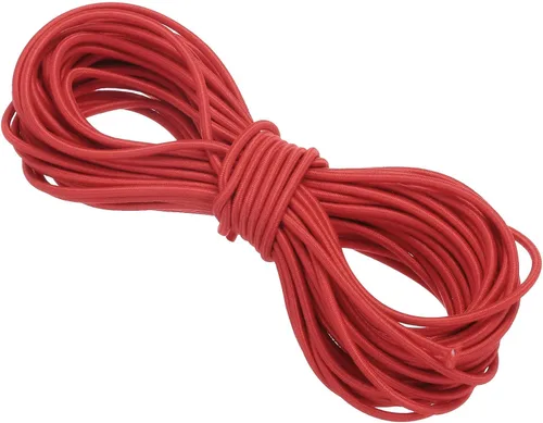 Vista 133 de PATIKIL Cuerda elástica elástica de 109 yardas (328.1 ft), cuerda elástica pesada de 0.059 in, albaricoque para manualidades, correas de gancho